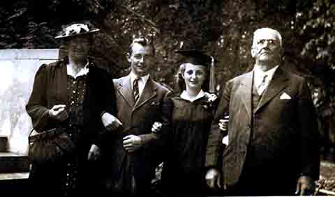 Wagner, Dorothy, Fred, Alida and Martin Hauger 
