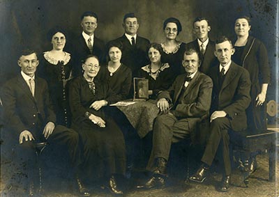 Boyer Family at Christmas 1925